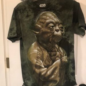 Yoda tie dye T-shirt
